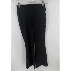 Old Navy Active PowerChill Extra High-Rise Flare Go-Dry Pants Black Small